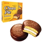 фото Печенье LOTTE "Choco Pie Banana" (Чоко Пай Банан)