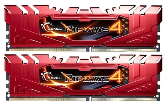 Фото G.SKILL Модуль памяти G.SKILL Ripjaws 4 16ГБ (2 x 8ГБ) 288-Pin DDR4 SDRAM 2400МГц PC4-19200 F4-2400C15D-16GRR