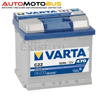 Фото Varta 552 400 047 313 2