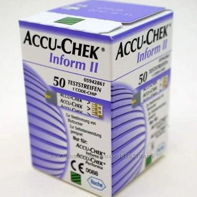 Фото Продам тест полоски Акку чек информ Accu chek inform