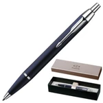 фото Ручка шариковая PARKER "IM Blue Lacquer CT", корпус синий, латунь, лак, хромированные детали, синяя