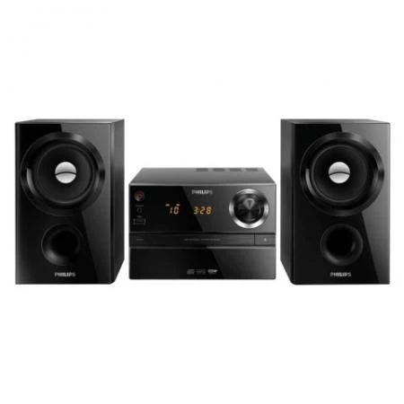 Фото Музыкальный центр PHILIPS MCM1350/12, CD, CD-R/RW, MP3-CD, выходная мощность 30 Вт, USB, AUX, FM, черный