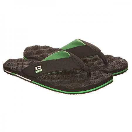 Фото Вьетнамки Globe Bumps Black/Monster/Green