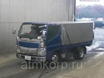 фото Грузовик бортовой тентованный MITSUBISHI CANTER кузов FBA20 год выпуска 2012 грузопод 2 тн пробег 134 т.км