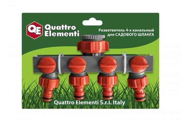 Фото Разветвитель QUATTRO ELEMENTI 4-х канальный