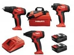 фото Набор аккумуляторных инструментов 12В HILTI SF2+SFD2+SID2