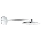 фото Grohe Rainshower 360 Duo 26254LS0 Верхний душ с кронштейном (белый