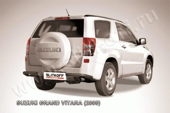 Фото Slitkoff Уголки d57 черные SUZUKI GRAND VITARA (2008) 3 doors