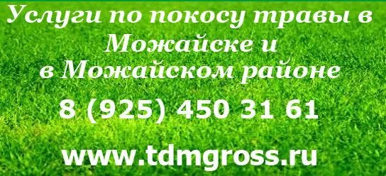 Фото Услуги по покосу травы в Можайске и Можайском районе.