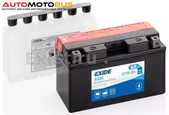 Фото Exide ET7B-BS