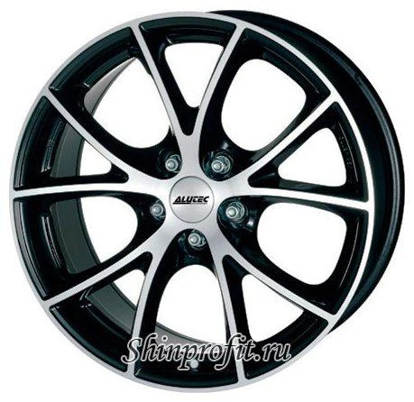 Фото Alutec Cult 6.5x15/5x100 D63.3 ET38 Diamond black front polished