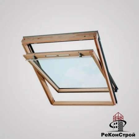 Фото Мансардные окна VELUX, GZL 1059 "Эконом" - C02 55x78см, деревянное