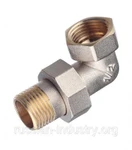 фото Американка угловая сгон 1/2" внутр(г) х 1/2" нар(ш)