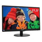 фото Монитор LED 21,5" (55 см) PHILIPS 223V5LSB2, 1920x1080, TN+film, 16:9, D-Sub, 200 cd, 5 ms, черный