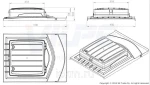 Фото №8 Кровельный люк Uniroof ( для металлических кровель и натуральной черепицы )