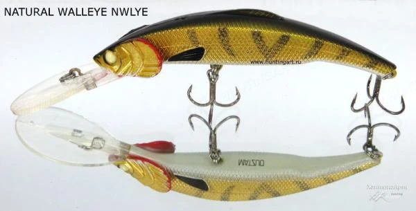 Фото Воблер Matzuo Kinchou Minnow 17,7 гр (3 - 6,1 м.) Цвет NWLYE (Natural Walleye)