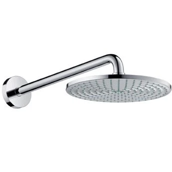 Фото Hansgrohe Raindance AIR 240 мм 27474000 Верхний душ в комплекте с кронштейном 389 мм (хром)