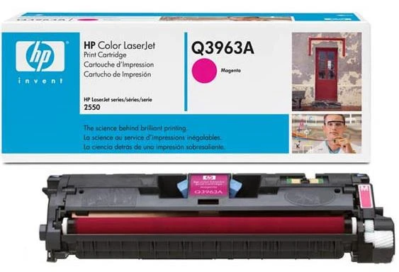 Фото Расходные материалы HP Color LaserJet Q3963A Magenta Print Cartridge