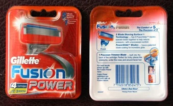 Фото Gillette Fusion Power Продаю бритву из китая