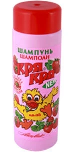 Фото Шампунь Кря-Кря для нормальных волос Клубника Ален Мак 170 ml