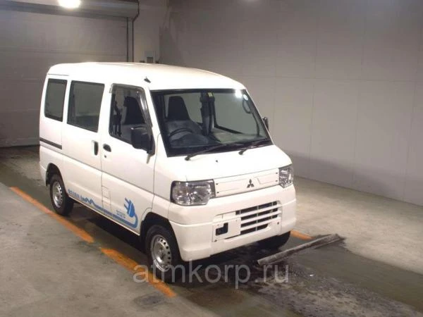 Фото Микроавтобус электромобиль MITSUBISHI MINICAB MIEV г 2012 груз 350 кг запас хода 100 км пробег 94 т.км белый