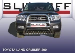 фото Slitkoff Кенгурятник d76 высокий с защитой картера Toyota Land Cruiser 200 2007