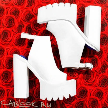 Фото Jeffrey Campbell Jeffrey Campbell стильные сабо женские BARCLAY white