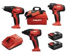 Фото Набор аккумуляторных инструментов 12В HILTI SF2+SFD2+SID2