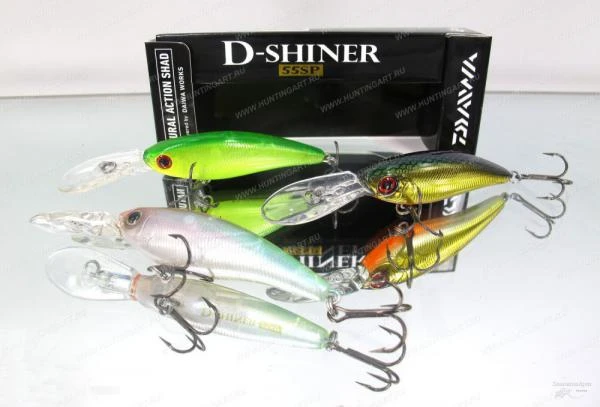 Фото Воблер Daiwa D-Shiner Natural Action Shad 55SP