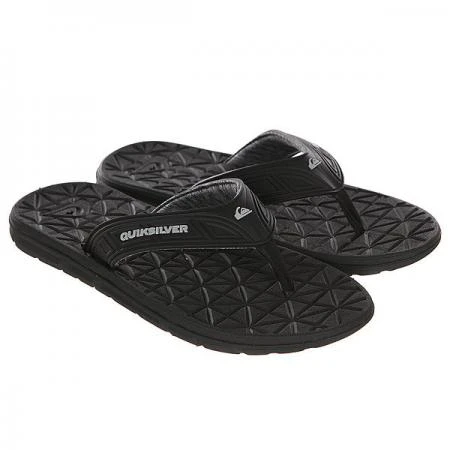 Фото Вьетнамки Quiksilver Fluid Black/Grey/Black