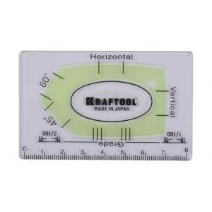 Фото Уровень 6 в 1, 80х50 мм KRAFTOOL МИНИ SUPER CARD 1-34869