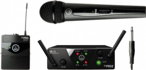 Фото Радиосистема AKG WMS40 Mini2 Mix Set BD US45A/C (660.700&amp;662.300)