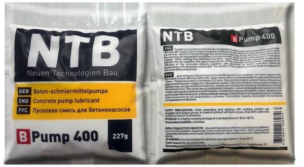 Фото Пусковая смесь NTB Pump для бетононасосов