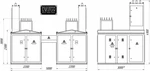 фото Комплектные двухтрансформаторные подстанции мощностью от 25 до 1000 кВА на напряжение 6 или 10 кВ. Проходные(тупиковые) воздушные (кабельные)
