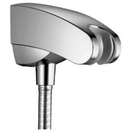 Фото Hansgrohe Porter 27507000 Держатель ручного душа с подключением душевого шланга