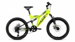 фото Велосипед FORWARD ALTAIR MTB FS 20 disc зеленый-черный (2019)