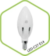 Фото Лампа светодиодная LED-С37-E14 5 Вт