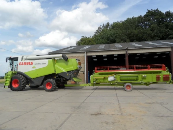 Фото Комбаин CLAAS Lexion 560 6.6m