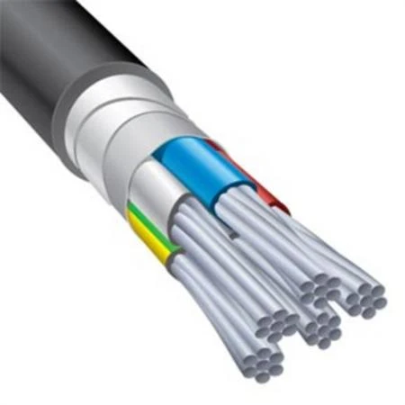 Фото Силовой бронированный медный кабель ВБШв 5х35 мк-0.66 ТРТС многопроволочный|М01118 МАГНА