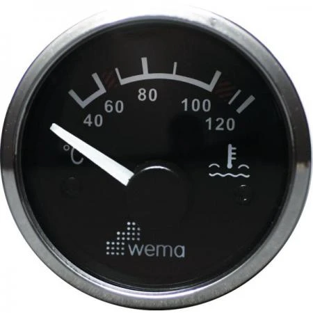 Фото Wema Индикатор температуры охлаждающей жидкости Wema IPTR-BS-40-120 300 - 23 Ом 12/24 В