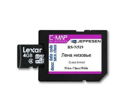 Фото Карта C-MAP RS-Y519 Формат MAX-N+ Лена низовье