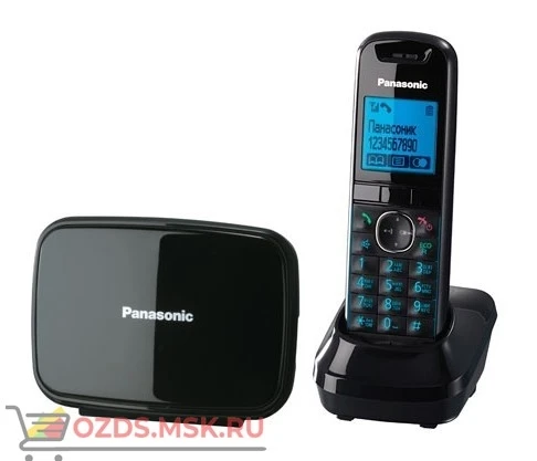 Фото Panasonic KX-TG5581RUB-, цвет черный: Беспроводной телефон DECT (радиотелефон)