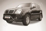 фото Slitkoff Кенгурятник d57 широкий мини черный SsangYong REXTON (2010)