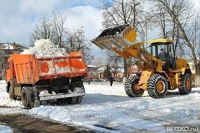 Фото Уборка очистка снега