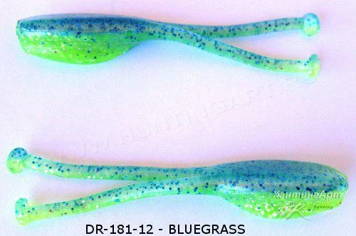 Фото Силиконовые приманки Bobby Garland Slab Dockt'R Расцветка DR181-12 BLUEGRASS