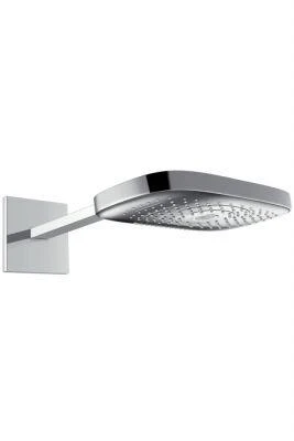 Фото Hansgrohe Raindance Select Е 300 2jet 26468400 Верхний душ (хром/белый) | интернет-магазин сантехники Santehmag.ru