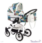 фото Коляска 3в1 Reindeer City Prestige "Lily" set 3 цвет L-5 Белая