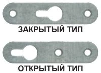 Фото Подвес закрытый 65 х 15 х 1,5 из оцинкованной стали