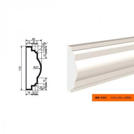 Фото Молдинг МВ-115/1 (МС-114)