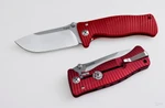 фото Нож LionSteel серии SR-1 Aluminium Цвет Красный Варианты Цвет лезвия: Сталь